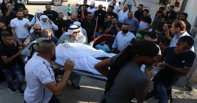 تشييع جثمان الشهيدة ابتسام كعابنة